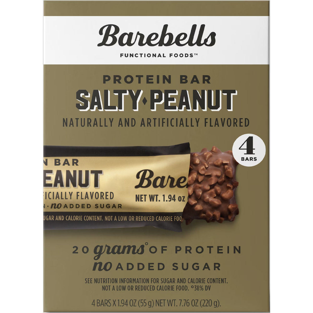 Barebells Protein Bars 20g High Protein, 7.76 oz 4 Bars