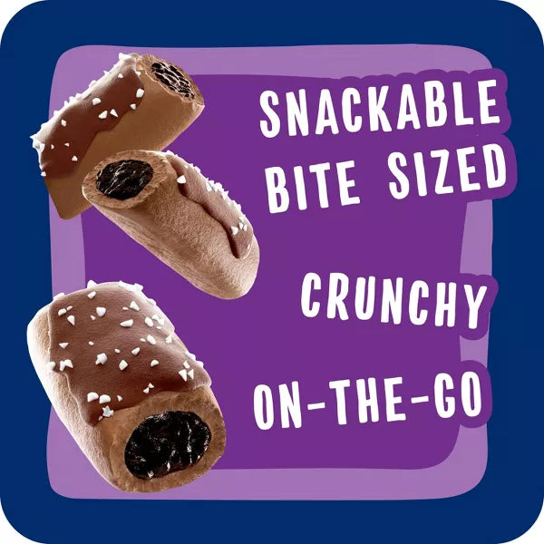 Pop-Tarts Crunchy Poppers Frosted Brownie Crunch Chewy Crunchy Filled Snack Pieces, Kids Snacks, 10 oz, 10 Count