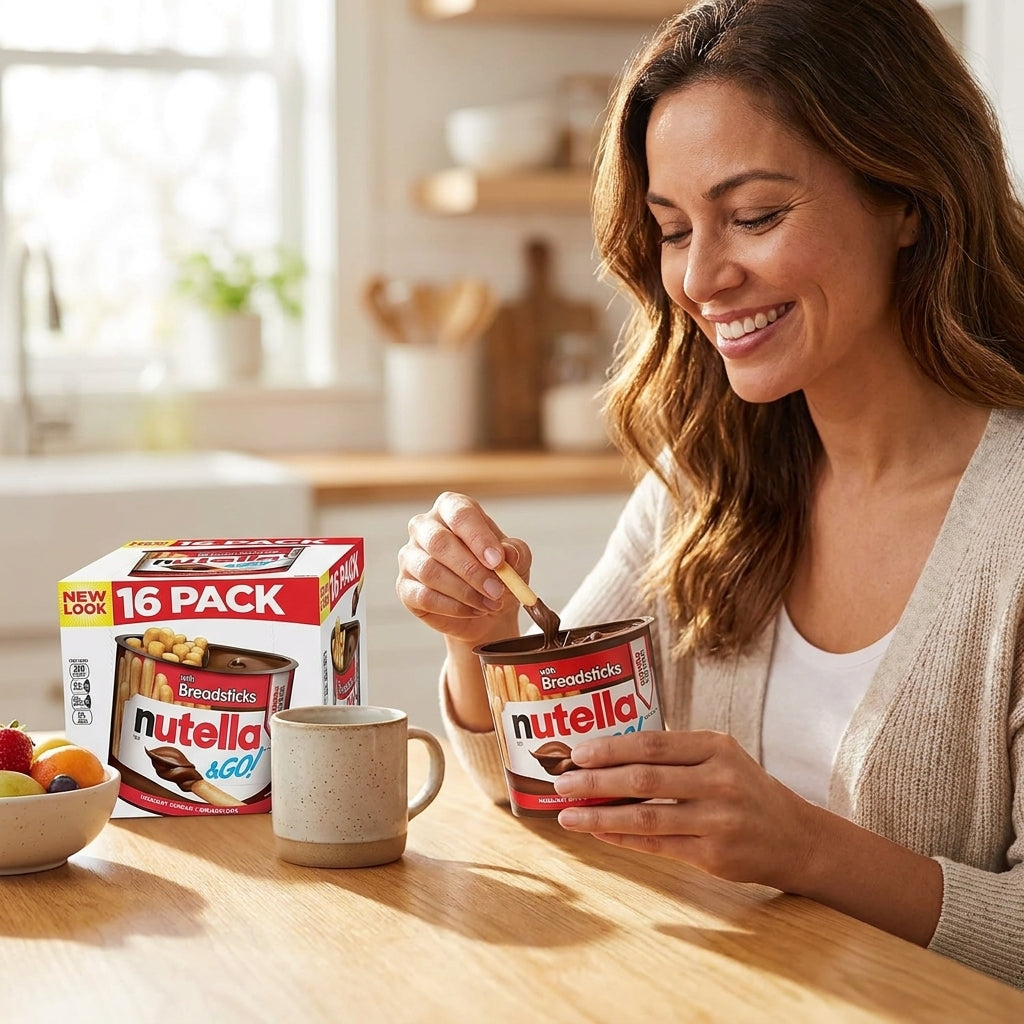Nutella & Go with Breadsticks, Snacks, 16 ct./1.8 oz.