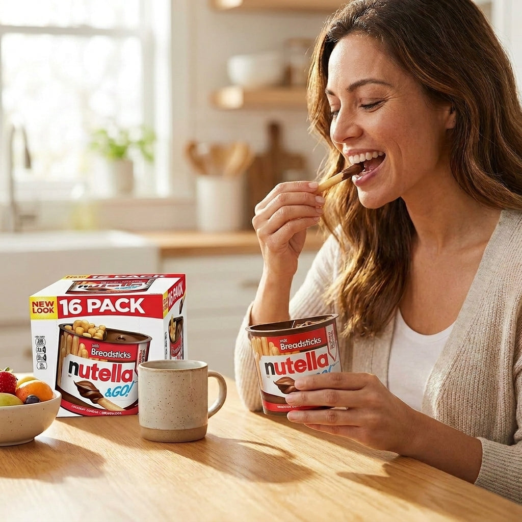 Nutella & Go with Breadsticks, Snacks, 16 ct./1.8 oz.
