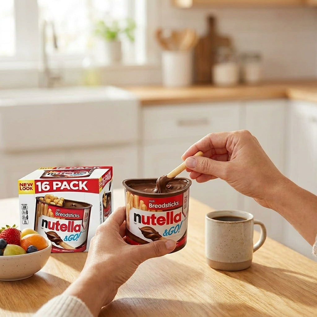 Nutella & Go with Breadsticks, Snacks, 16 ct./1.8 oz.
