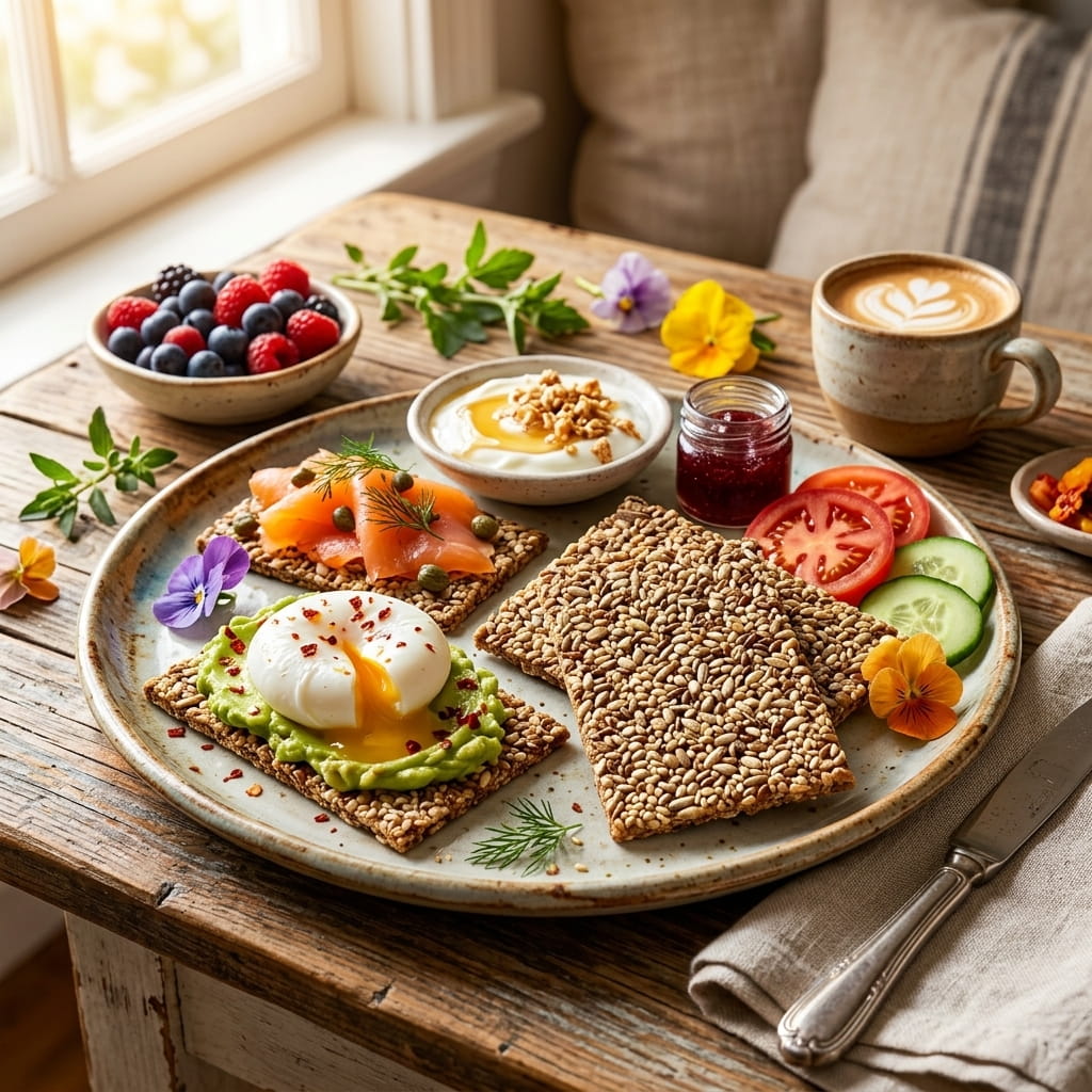 Trader Joe's Seeds and Grains Crispbread Norwegian Crackers