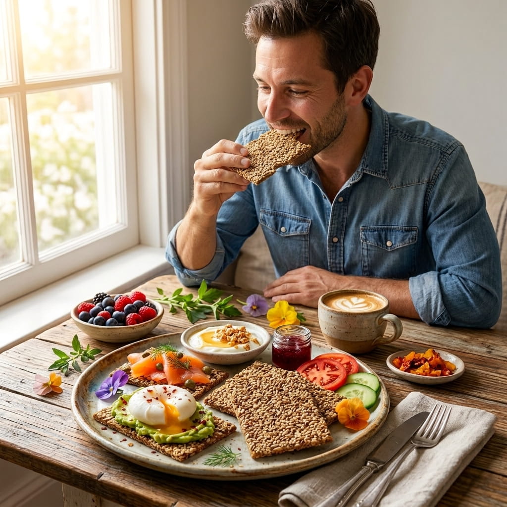 Trader Joe's Seeds and Grains Crispbread Norwegian Crackers
