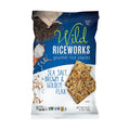 Wild Riceworks Sea Salt, Brown Golden Flax Gourmet Rice Snacks, 16 oz.