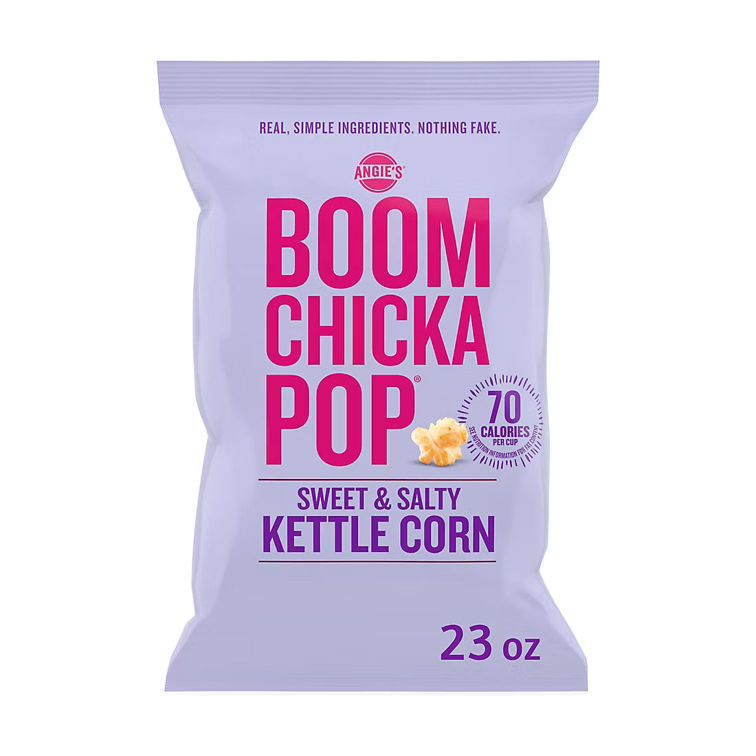 Angie's Boom Chicka Pop Sweet and Salty Kettle Corn, Snacks, 23 oz.