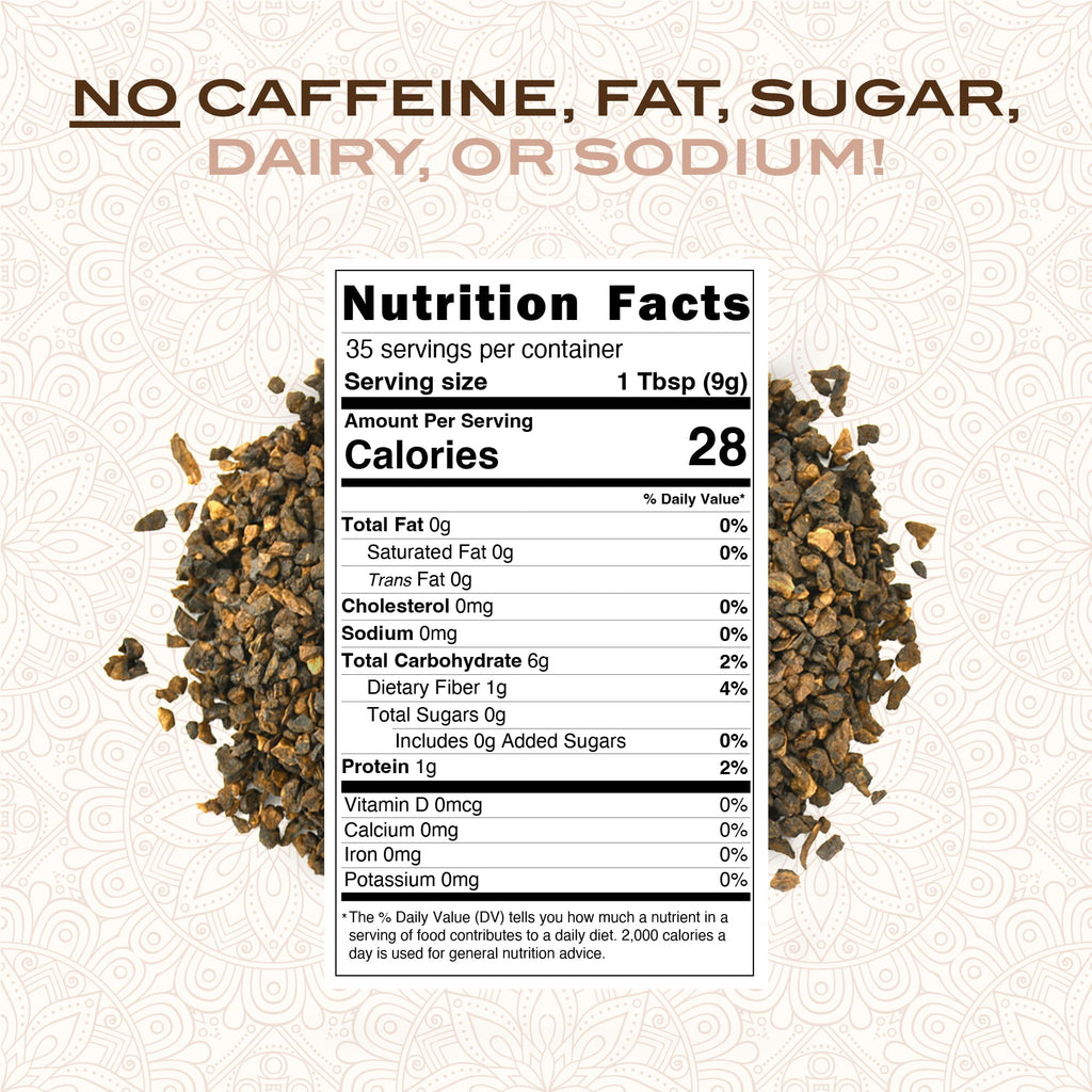 Ayurvedic Roast Hazelnut, Organic Coffee Substitute Caffeine Free Grain Coffee
