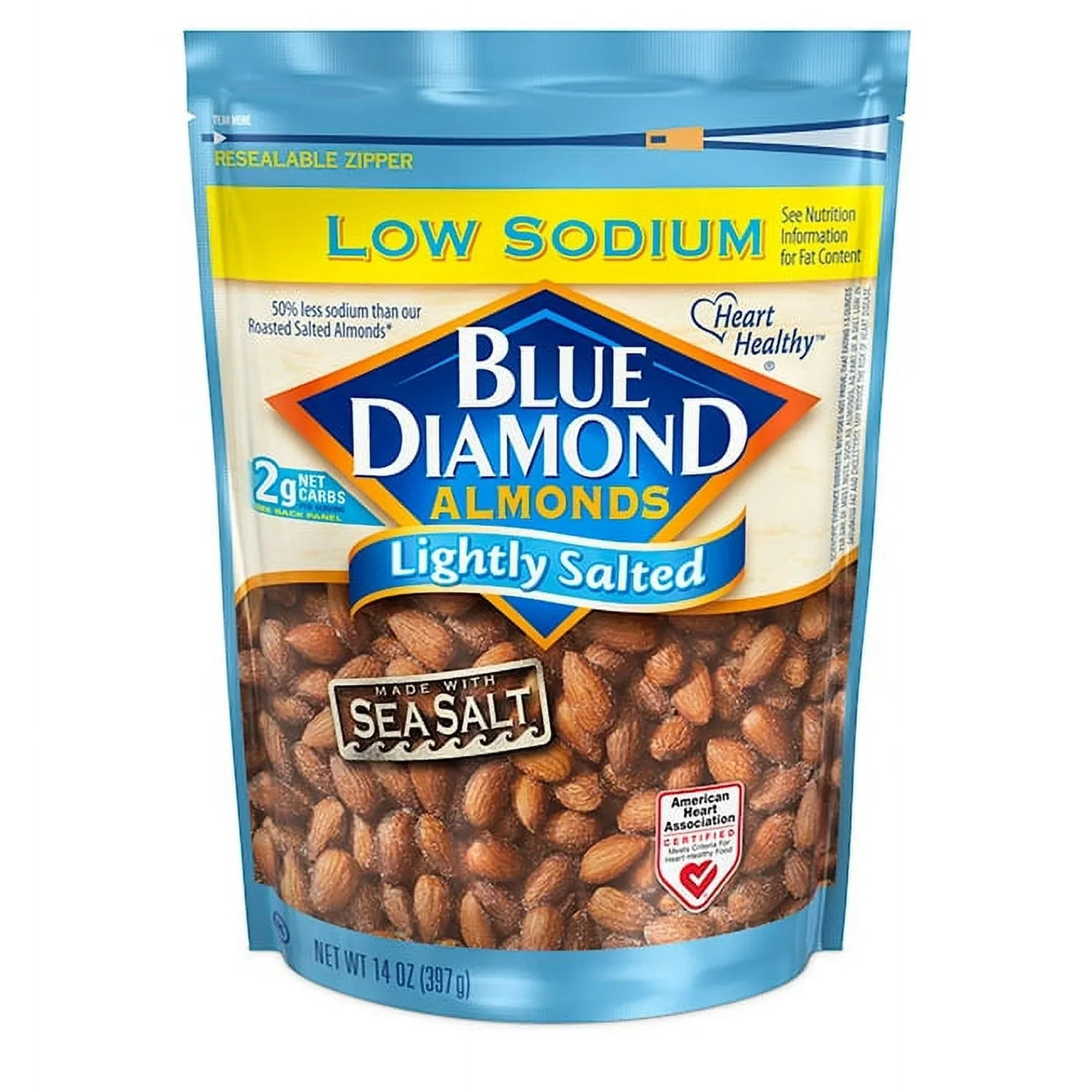 Blue Diamond Almonds Lightly Salted, 14oz.