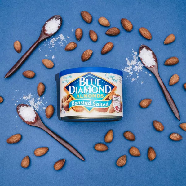 Blue Diamond Almonds Roasted Salted, 12oz.