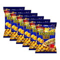 Calbee Takoyaki Ball Flavored Corn Puffs Japanese-Style BBQ Sauce 3.17 oz - 6 Pack