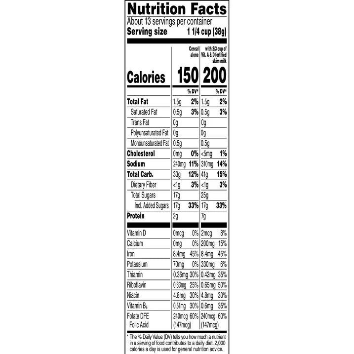 Cap’n Crunch Oops All Berries Crunchy Cereal Value Pack 16.9 oz Box