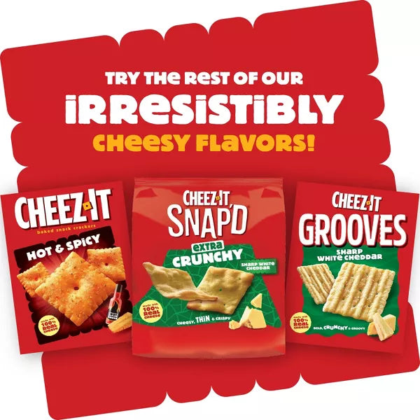 Cheez-It Baked Snack Mix Crackers Original, Lunch Snacks 17.8 oz