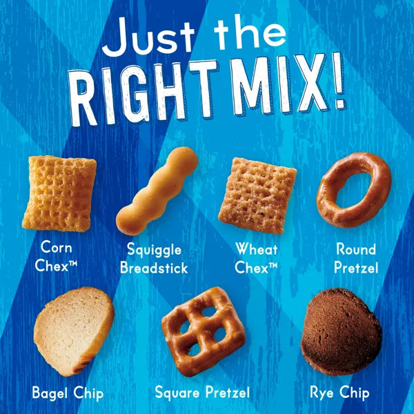 Chex Mix Traditional Original Recipe Snack Mix Family Size 13.5 oz