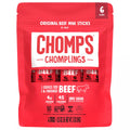 Chomps Chomplings Original Beef Mini Sticks, 3oz/6ct.