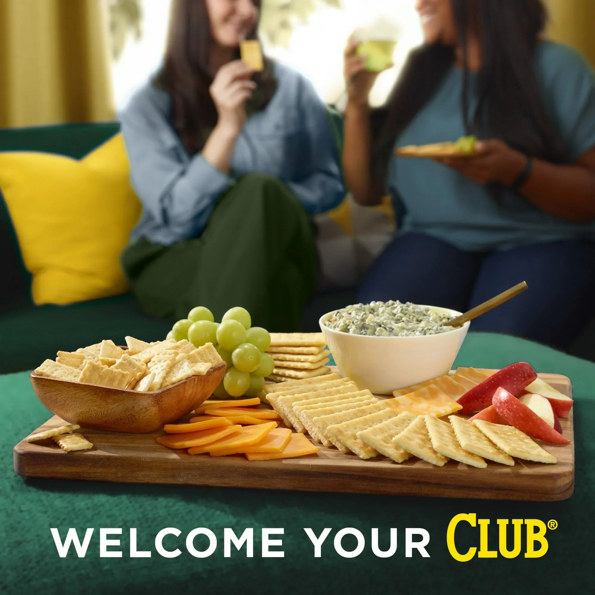 Club Snack Stacks Original Crackers, Lunch Snacks, 6 Count, 12.5 oz, 2 Pack