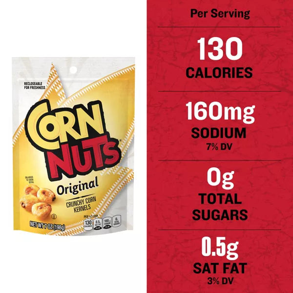 Corn Nuts Original Crunchy Corn Cernels, 7oz.