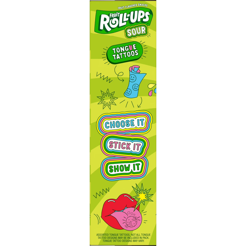 Fruit Roll-Ups Sour Fruit Snacks Variety Pack 15 oz 30 Count