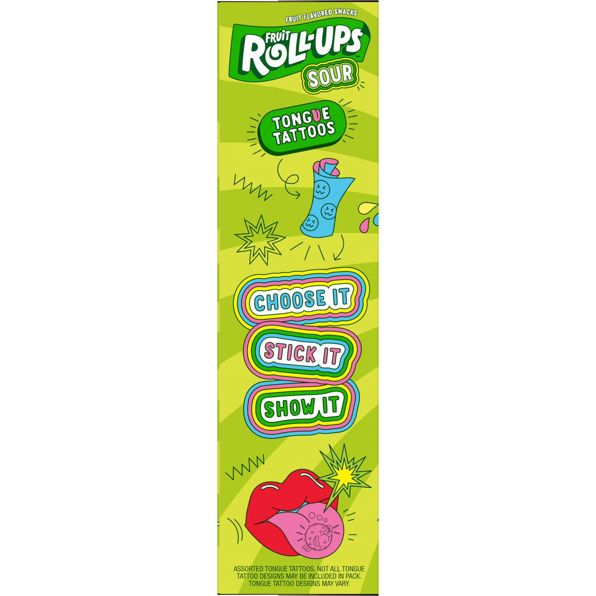 Fruit Roll-Ups Sour Fruit Snacks Variety Pack 15 oz 30 Count