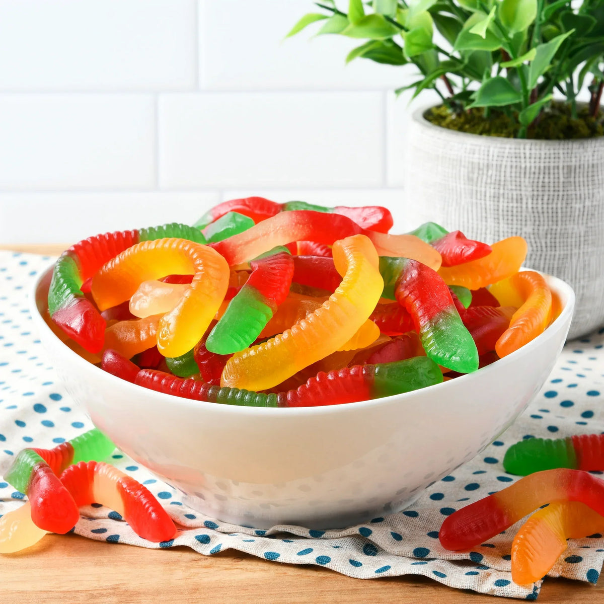 Great Value Gummy Worms Chewy Candy 8 oz