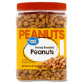 Great Value Honey Roasted Peanuts, 34.5 oz