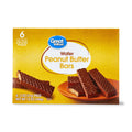 Great Value Peanut Butter Wafer Bars, 2 oz - 6 Packs, 12 oz