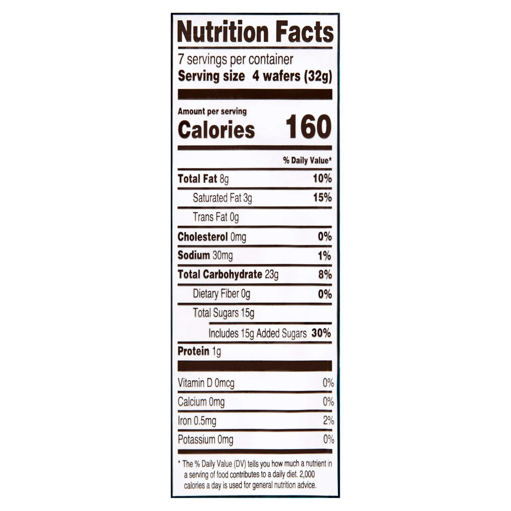 Great Value Strawberry Flavor Wafer Cookies, 8 oz