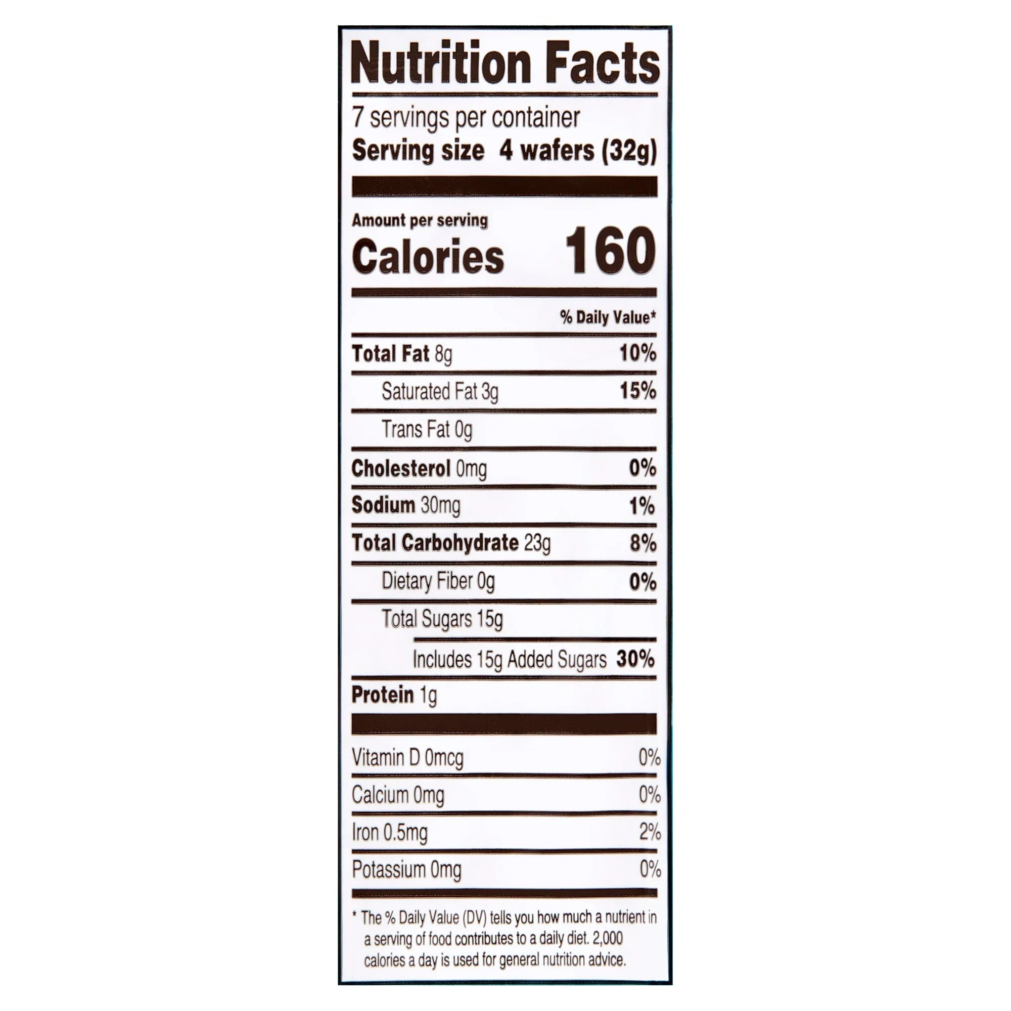 Great Value Strawberry Flavor Wafer Cookies, 8 oz