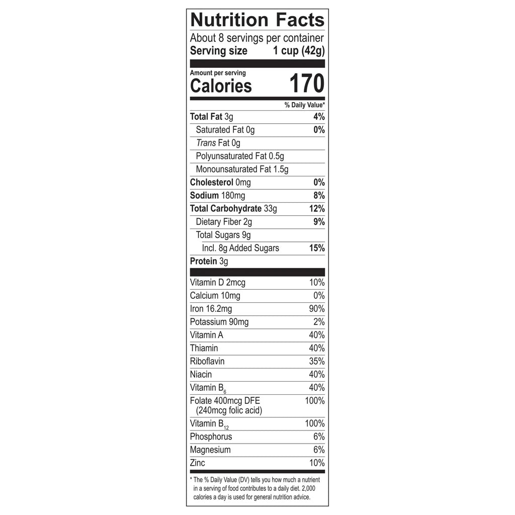 Honey Bunches of Oats with Almonds Breakfast Cereal