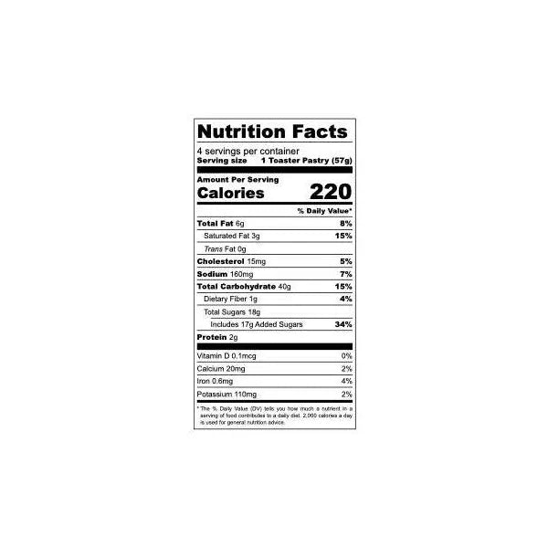 Katz Gluten Free Strawberry Toaster Pastries, 8oz/4ct.