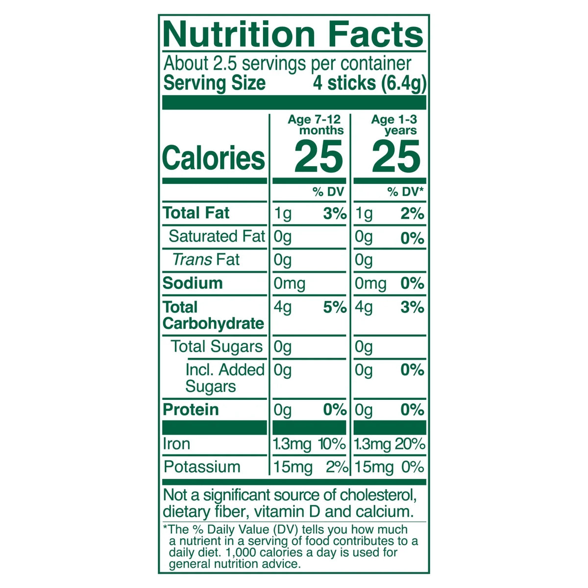 Little Bellies Organic Strawberry Pick-Me Sticks Puff Snack, 0.56 oz