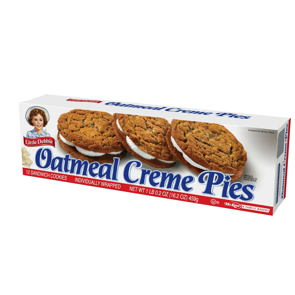 Little Debbie Family Pack Oatmeal Creme Pies, 12 ct