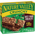 Nature Valley Crunchy Granola Bars, Oats 'n Dark Chocolate, 12 Count, (6 Pouches), 8.94 oz