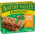Nature Valley Crunchy Granola Bars Peanut Butter 12 Count (6 Pouches), 8.94 oz