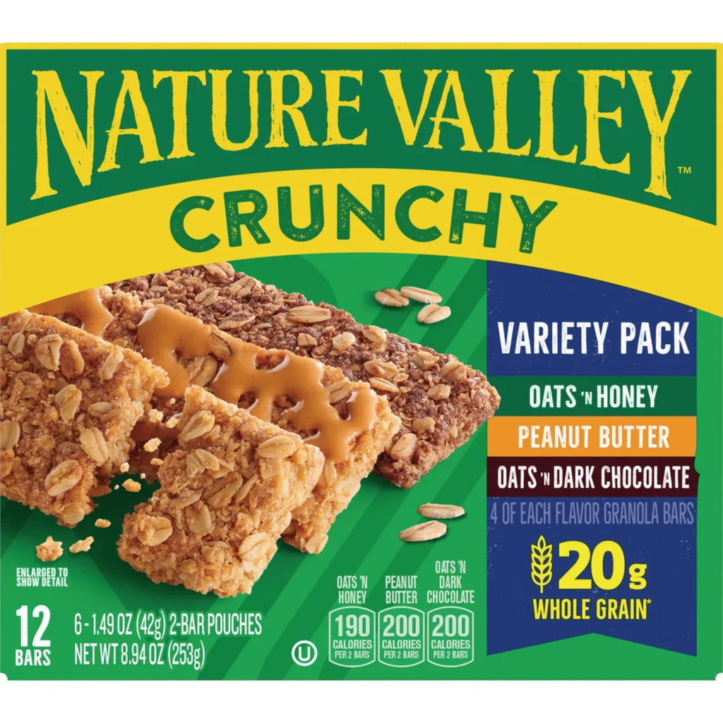 Nature Valley Crunchy Granola Bars Variety Pack 12 ct 