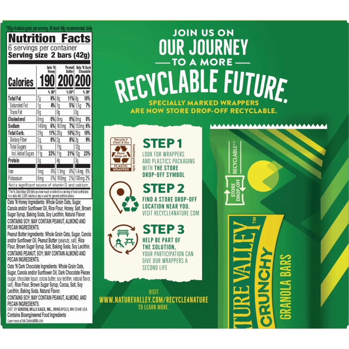 Nature Valley Crunchy Granola Bars Variety Pack 12 ct 