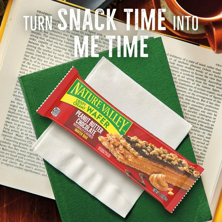 Nature Valley Wafer Bars, Peanut Butter Chocolate 5 Bars, 6.5 oz (3 pack)