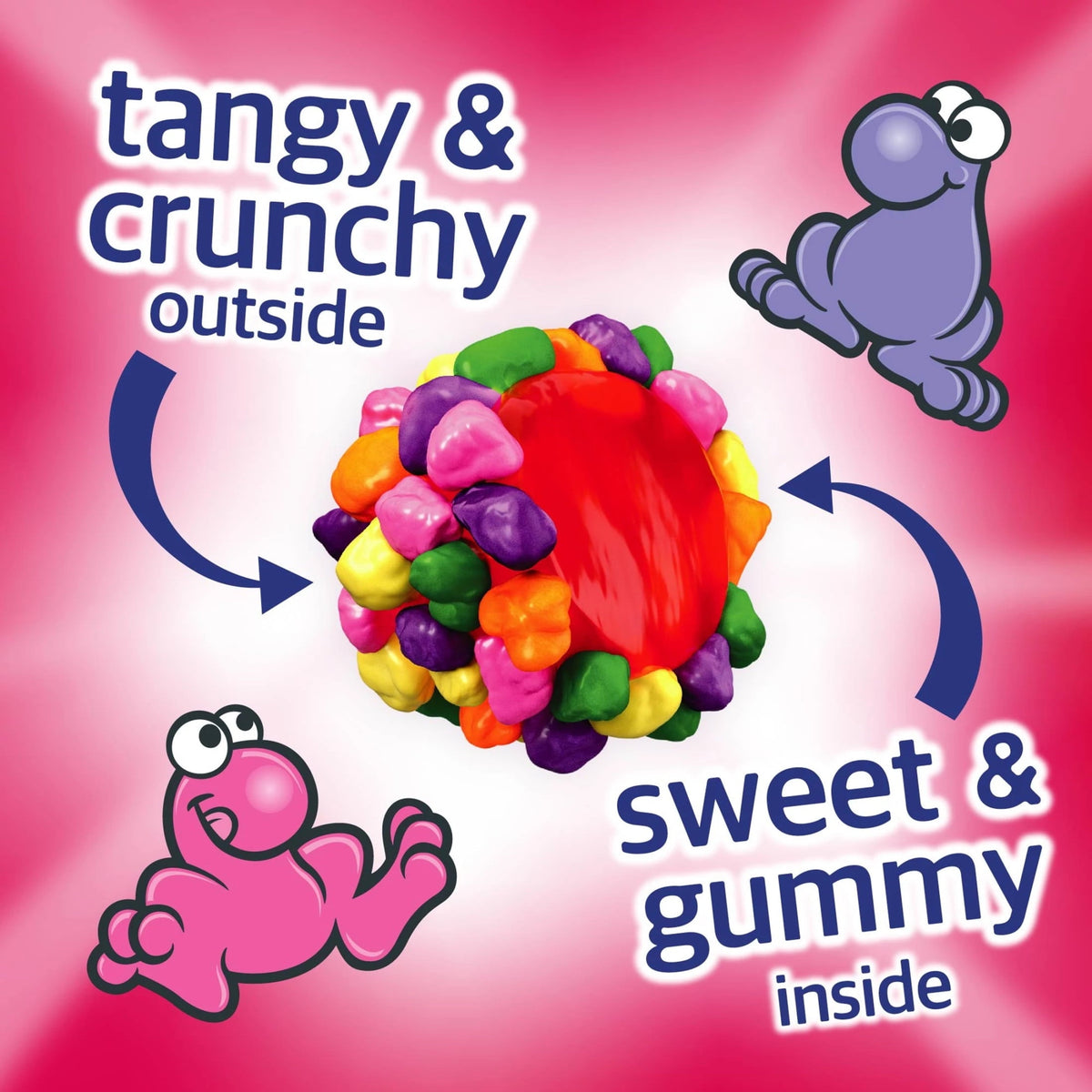 NERDS Gummy Clusters Rainbow Gummy Candy 8 oz