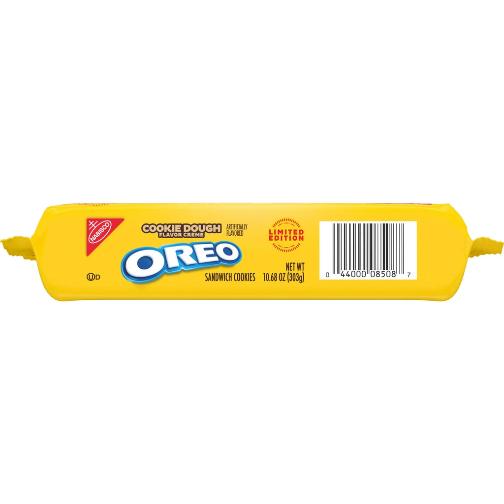 OREO Cookie Dough Creme Sandwich Cookies, Limited Edition, 10.68 oz