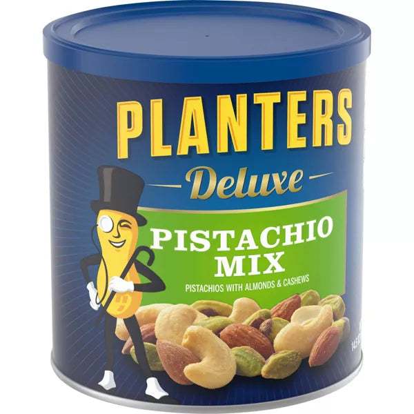 Planters Deluxe Pistachio Mix with Almonds and Cashews, 14.5oz.