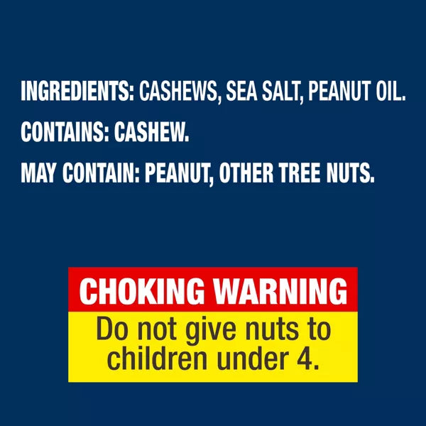 Planters Deluxe Salted Whole Cashews, 18.25oz.