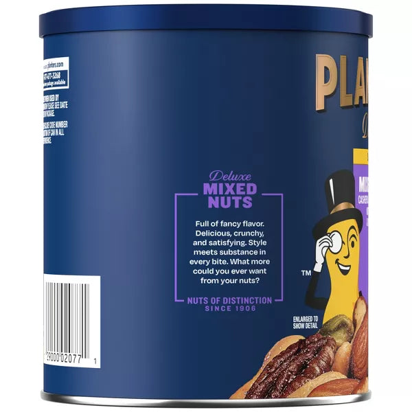 Planters Deluxe Sea Salt Mixed Nuts, 15.25oz.
