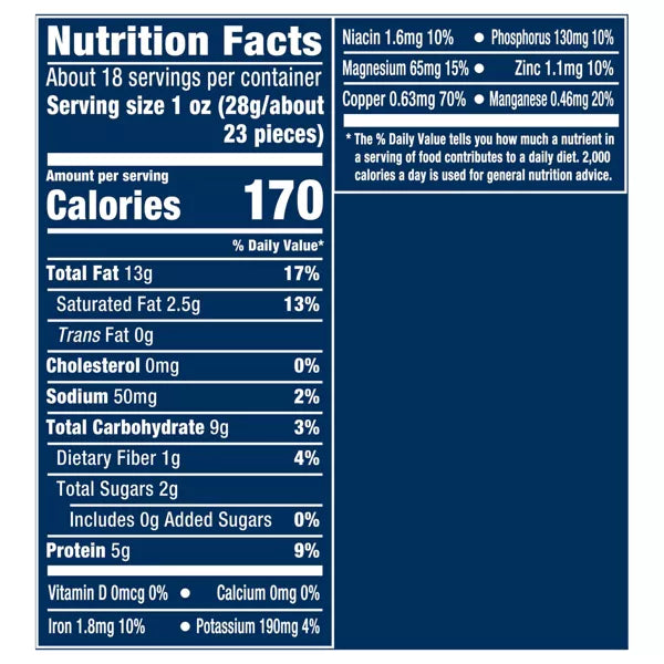 Planters Deluxe Whole Cashews Lightly Salted 18.25oz.