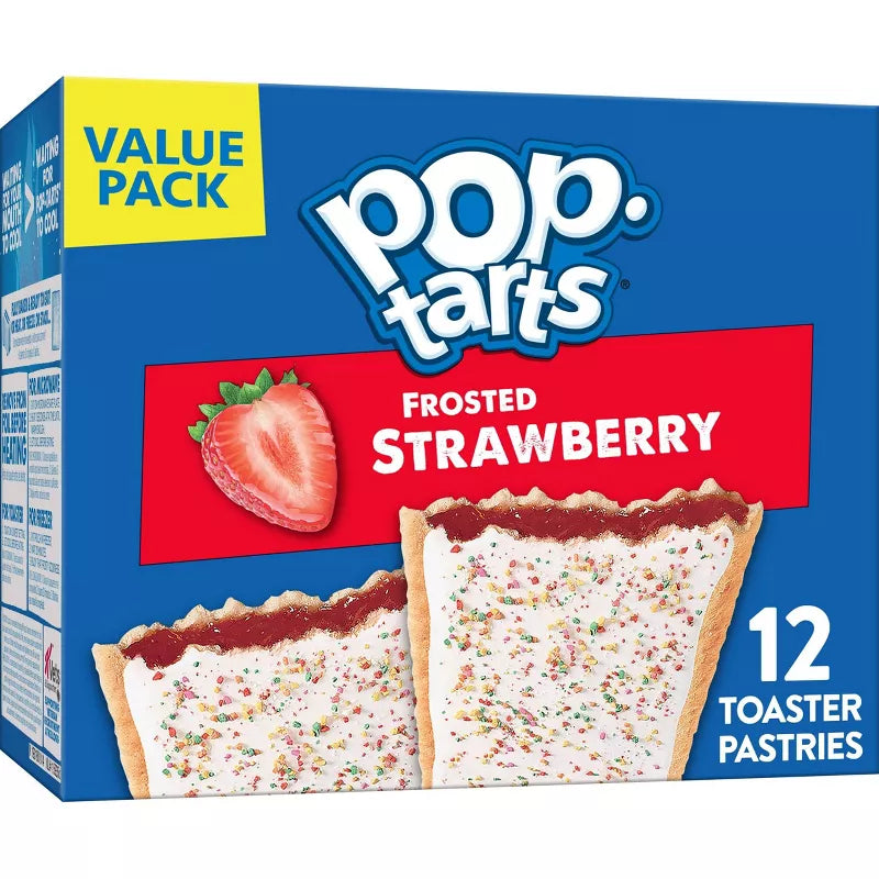 Pop-Tarts Frosted Strawberry Pastries, 12ct/20.3oz.