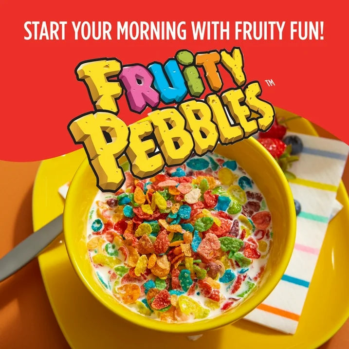 Post Fruity PEBBLES Gluten Free Breakfast Cereal