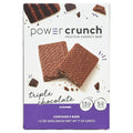 Power Crunch Original Protein Energy Bars, Triple Chocolate, 5 Bars