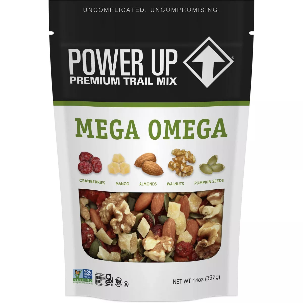 Power Up Trail Mix Mega Omega, 14oz.