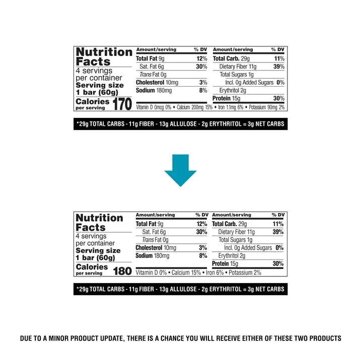 Quest Crispy Chocolate Caramel Pecan Protein Bars Low Carb Keto, 4 Bars