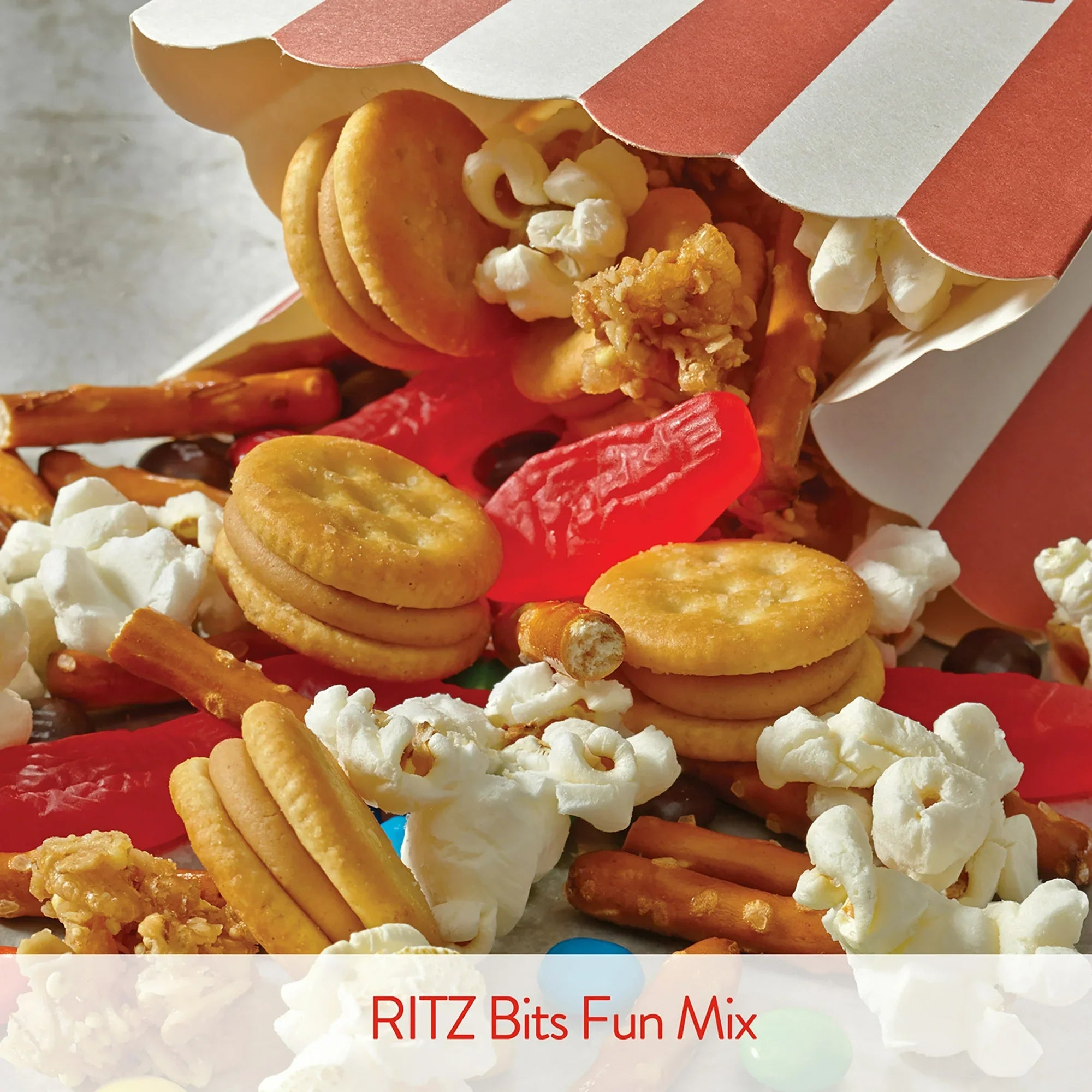 RITZ Bits Cheese Sandwich Crackers, Snacks for Kids and Adults, Lunch Snacks, 8.8 oz