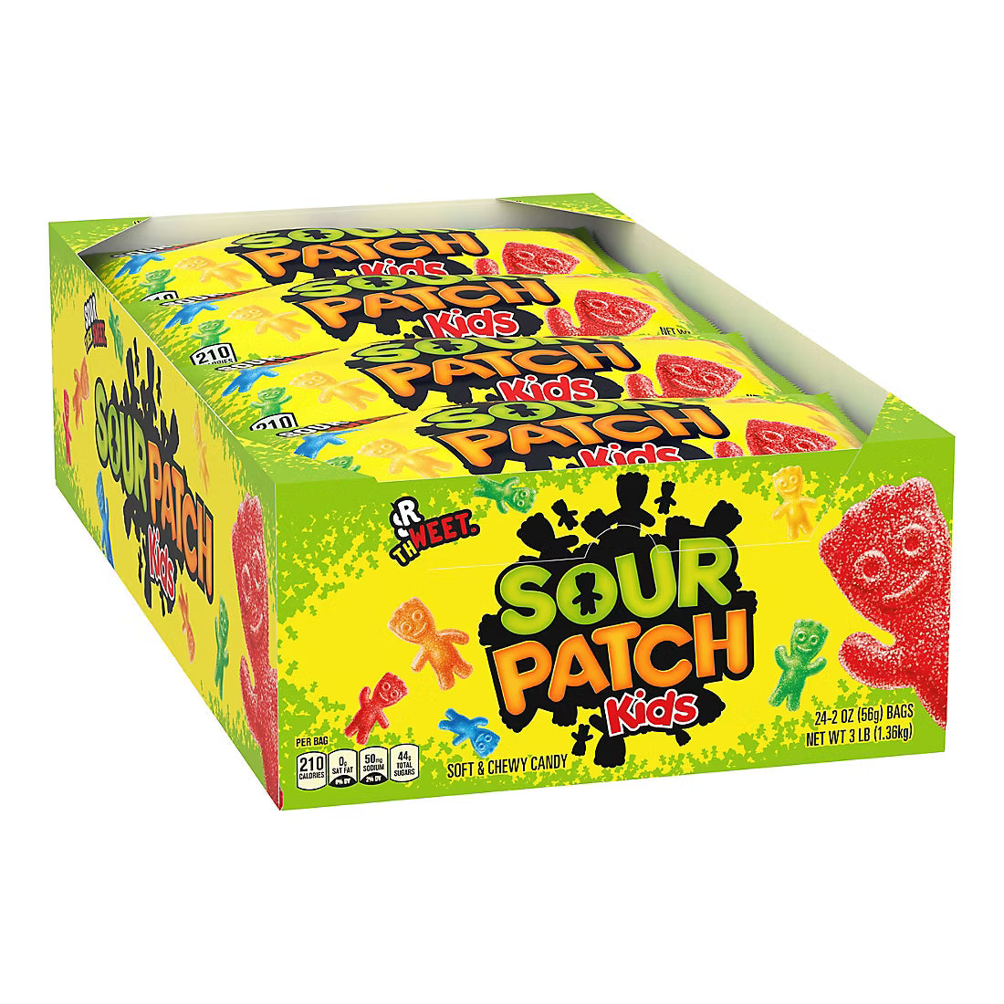Sour Patch Kids, Soft & Chevy Candy Snack Packs, 24 pk./2 oz.