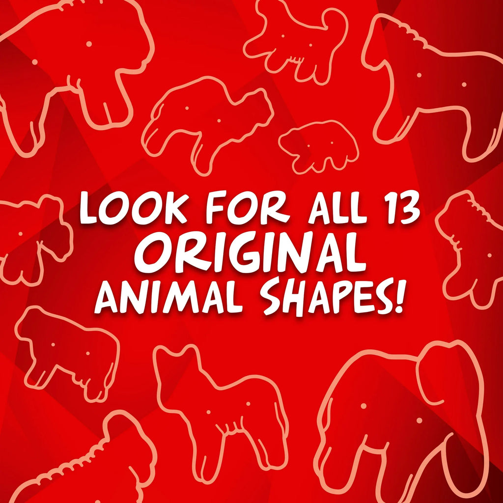 Stauffer's Original Animal Crackers, Resealable Family Size Bear Jug, Low Fat Snack for Kids & Adults, 24 oz