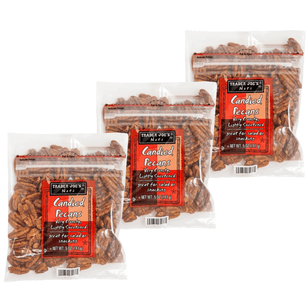 Trader Joe's Candied Pecans, Kosher, 5 oz - 3 Pack